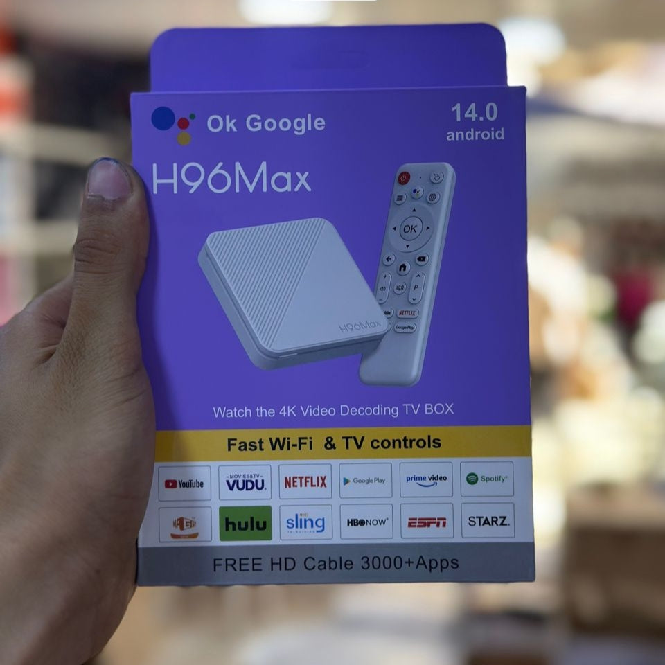H96 MAX TV box